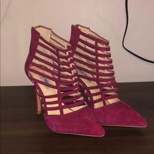 Fuchsia Steve Madden Heels